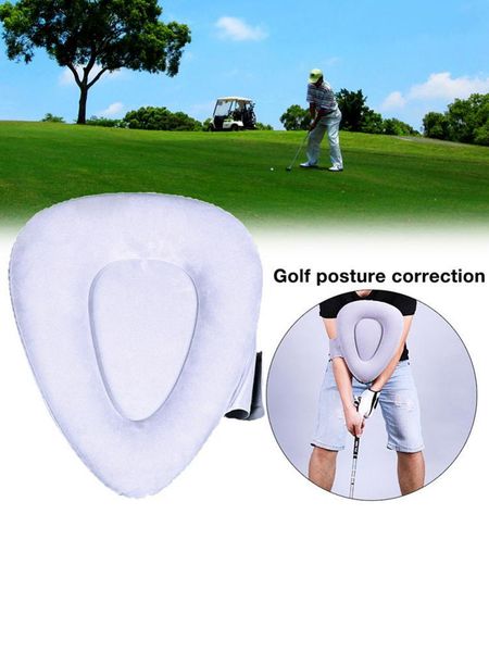 

golf training aids inflatable support practice arm swing aid air tight pvc soft straight adjustable posture corrector