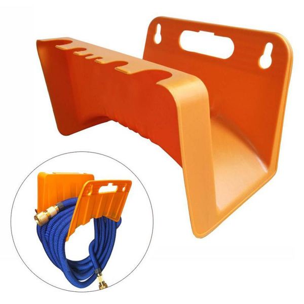

watering equipments 1pcs plastic wall mounted garden hose pipe hanger holder water rack storage bracket shed fence cable
