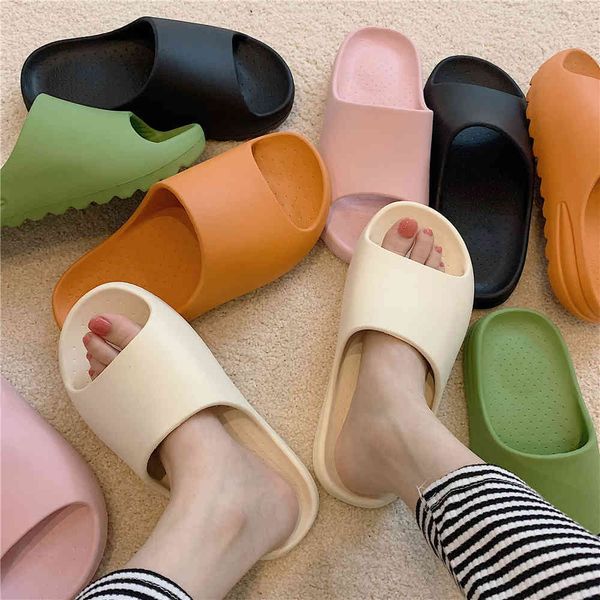 

official website 70% off outlet wholesale hole leaking slippers women bathroom shoes slides anti-slip summer indoor home household bath sand, Black