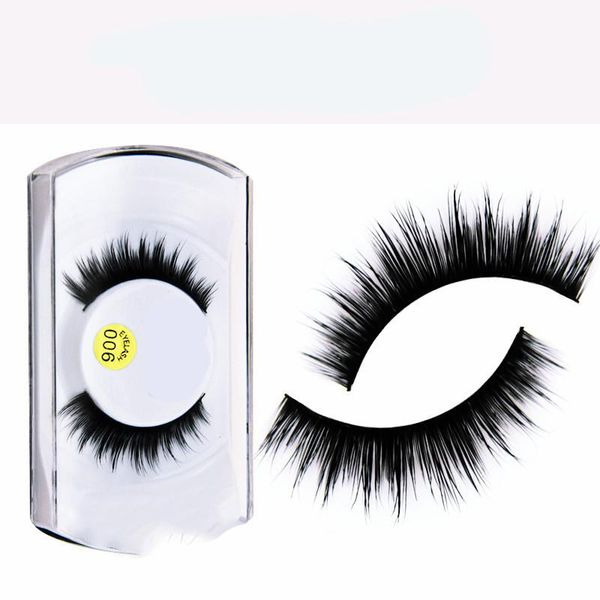 

false eyelashes 1pair 3d handmade soft charming dramatic naturally long thick curls eye makeup cross mink
