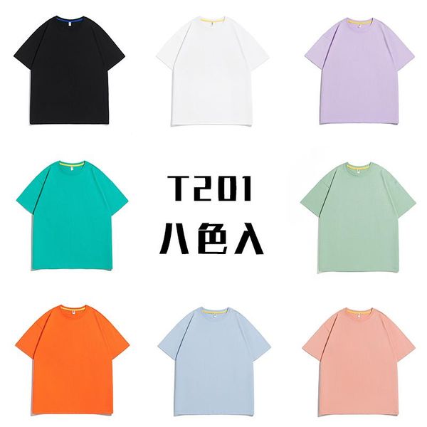 

simple solid cotton round collar with a basic white t-shirt in the british style men's t-shirts, White;black
