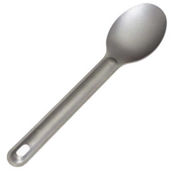 

camp kitchen 1pcs titanium long handle outdoor camping tableware picnic spoon tool