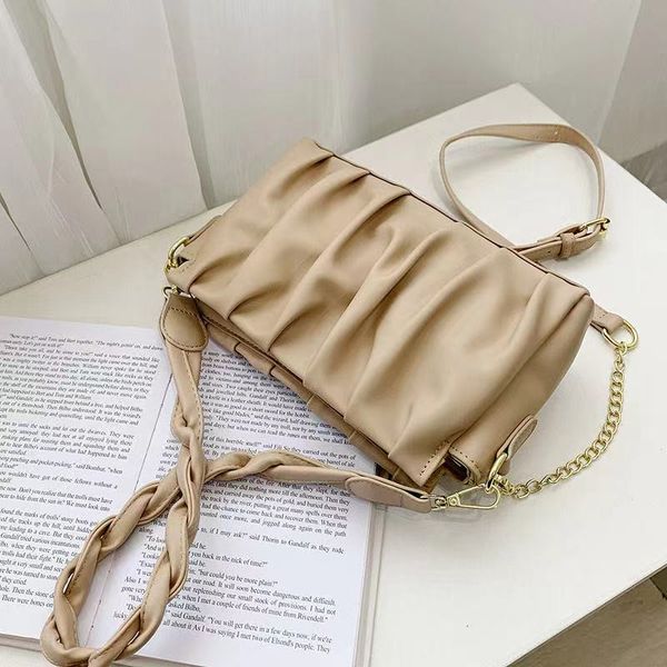 

classic shoulder bags, fashionable woman folding cloud design, wallets, handbags