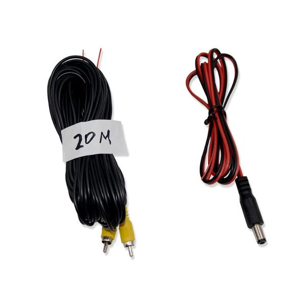 

car rear view cameras& parking sensors jintang av cable universal auto rca wire harness for camera 6m video extension