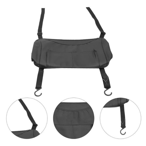 

car organizer 1pc seat storage bag leather pocket pouch for backseat