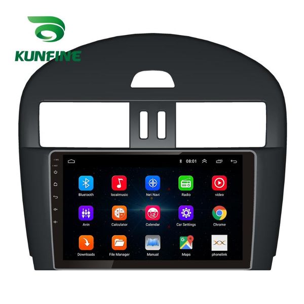 

player octa core 1024*600 android 8.1 car dvd gps navigation deckless stereo for tiida 2011 2012 2013 2014 2021 radio