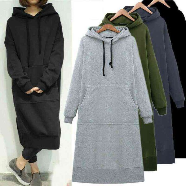 

women's hoodies & sweatshirts hooded sweatshirt, casual solid-colored shirts for college students autumn baggy pullover dressed in big, Black