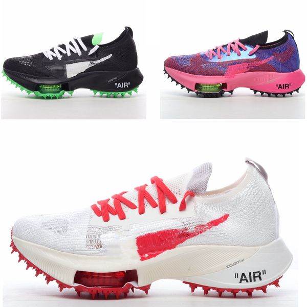 

2021 with box off zoom tempo next% running shoes men women white solar red black scream green racer blue pink glow sport jogging sneakers