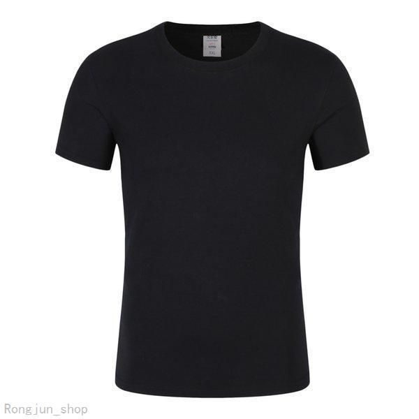 

sumer cloting quick drying coton mens casal trt cstot mgm clotn gym clohs men fites wear fitn fies gf, Black