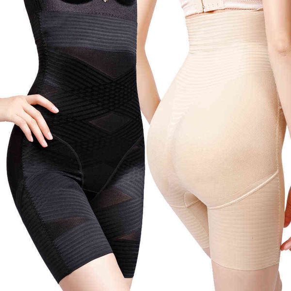 

luxury women's shapers plastic femme leg flat angle high postpartum belly beauty waist closing body shaping pants, Black;white