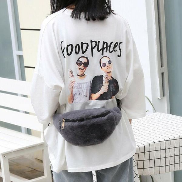 

waist bags fashion fanny pack women pu leather belt zipper bag crossbody