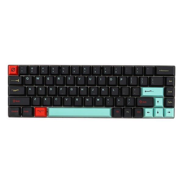 

keyboards metropolis keycaps pbt sublimation mechanical keyboard cherry profile 87/104 98068 customized filco keycap 129 keys