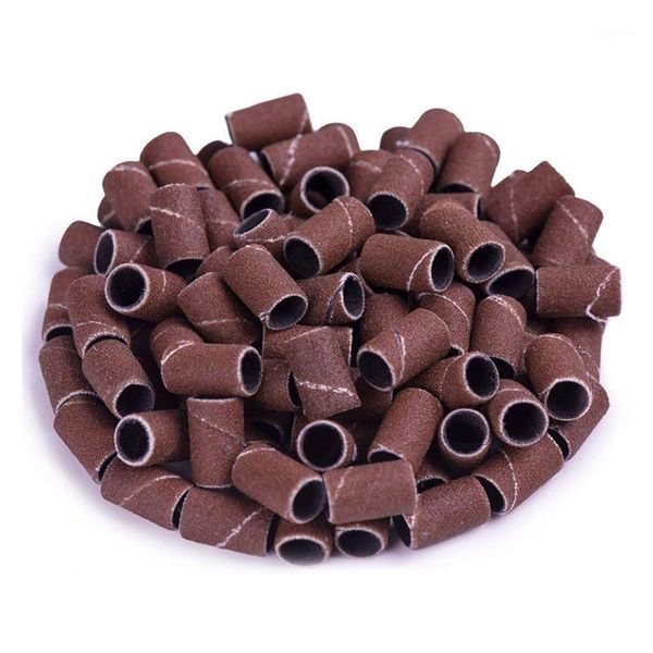 

500pcs abrasive belt professional manicure 180 grain electric file sand block set1