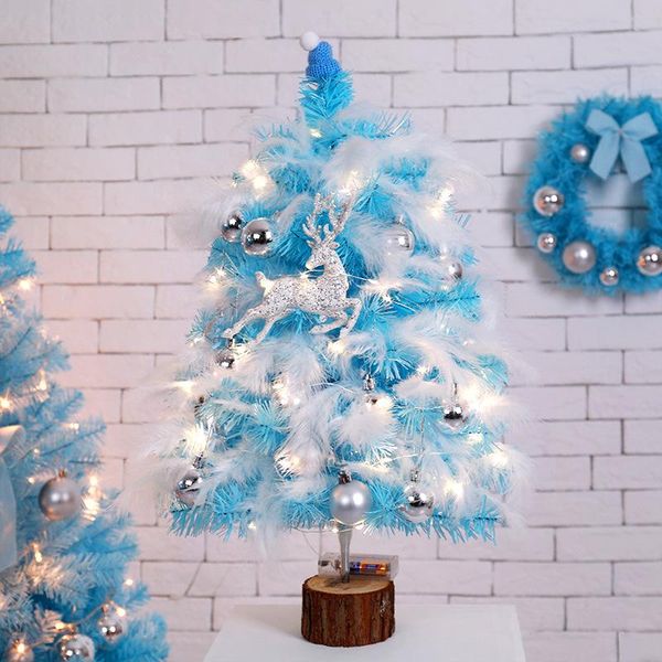 

christmas decorations mini tree fake pine trees diy colorful xmas po prop for party decoration ornaments year home decor