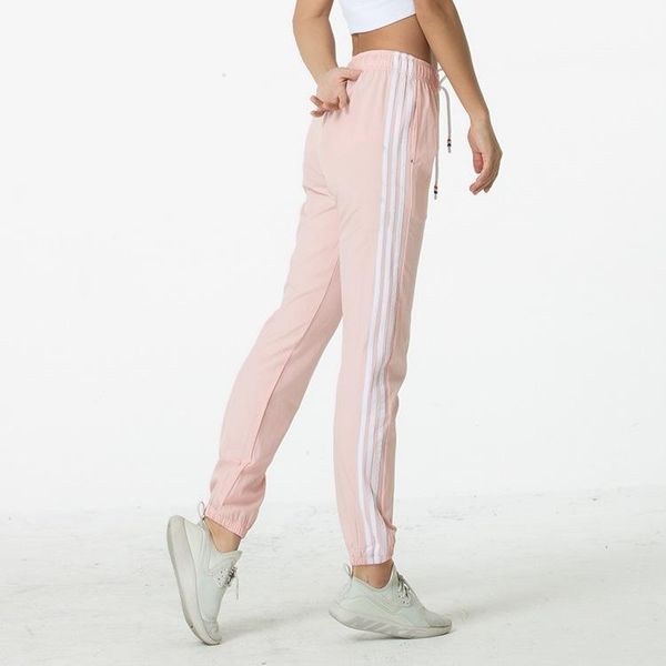 

women's pants & capris fast-drying loose fitness thin lace-up sports casual toe lady, Black;white