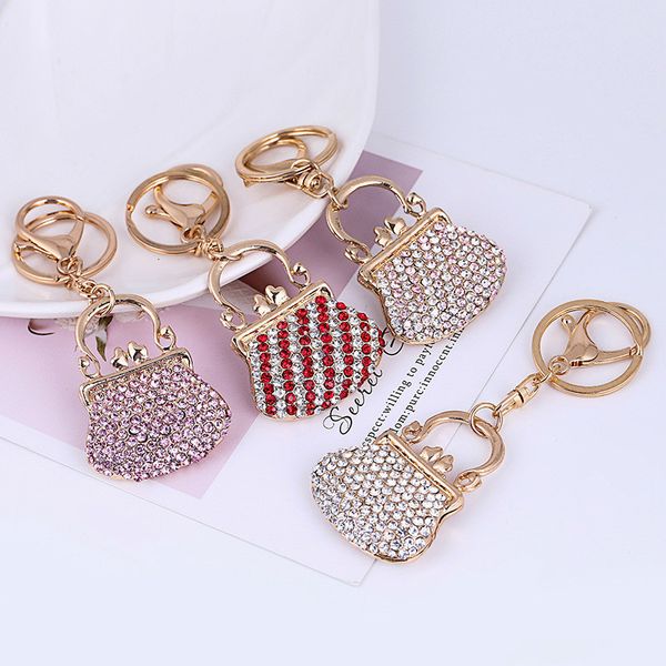 

fine key chain sale in 2021 women's bag style hang up multifunctional, Silver