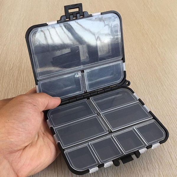 

multipurpose square fish hook bait lure box fishing tackle storage container w8ee accessories