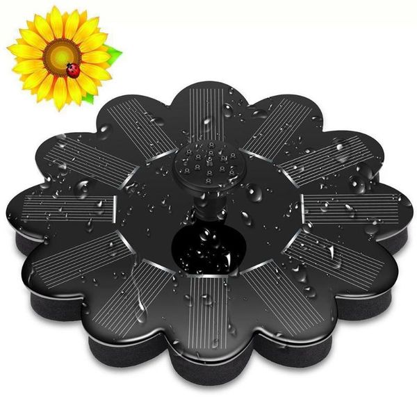 

solar fountain garden kit water pump outdoor fish landscape pond floating decoration pool fou w0m7 decorations