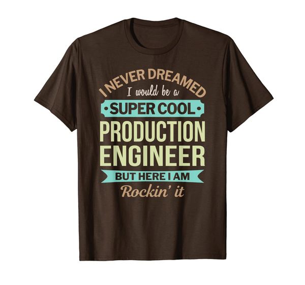 

production engineer gift funny appreciation t-shirt, White;black