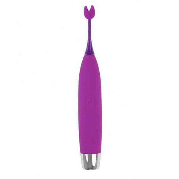 NXY Pump Toys Stimolatore del clitoride del punto G ad alta frequenza per le donne Massaggio del capezzolo Vibratore Penna dell'orgasmo Bastoncini vibranti Sesso femminile 1126