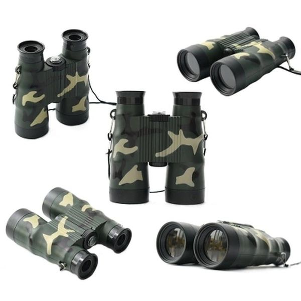 

mini portable folding binoculars simulation cs hunting field survival camouflage telescope outdoor tools telescopes