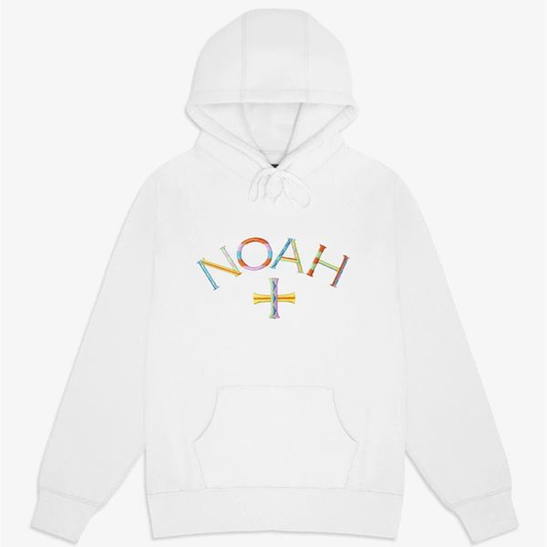 

men's casual shirts high street brand noah color embroidery oversized hoodie jujutsu kaisen hoodies women's sweatshirt clothing ii, White;black