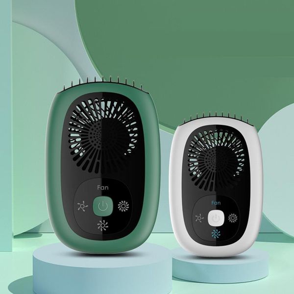 

electric fans neck fan household deskmini handheld portable leafless small usb