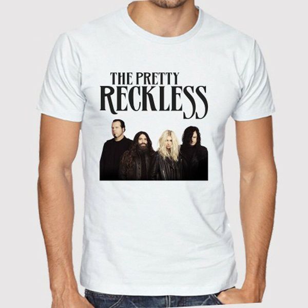 

The Pretty Reckless Men's White T-Shirt Size S to 3XL, White;black