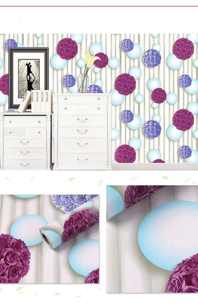 

wallpapers 3d three-dimensional wallpaper simple net red room living background wall sticker dormitory home decoration roll pape