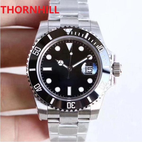 

u1 factory famous watch ceramic bezel black sapphire date dial 41mm automatic mechanical 316l stainless steel mens men 116610 126610ln wrist, Slivery;brown