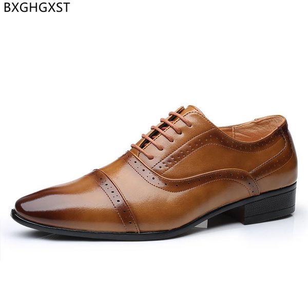 

dress shoes formal men wedding oxford for coiffeur business suit m e n italiano office 2021 chaussures, Black