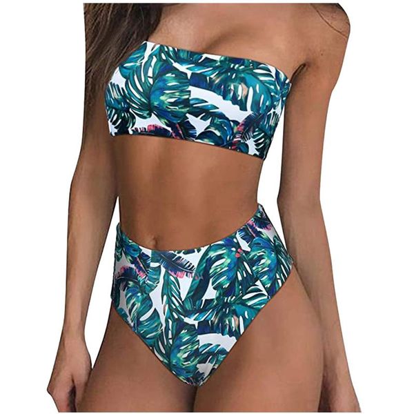 

women's swimwear bikini set swimming fashion casual summer swimsuit women buckle push-up padded maillot de bain, White;black