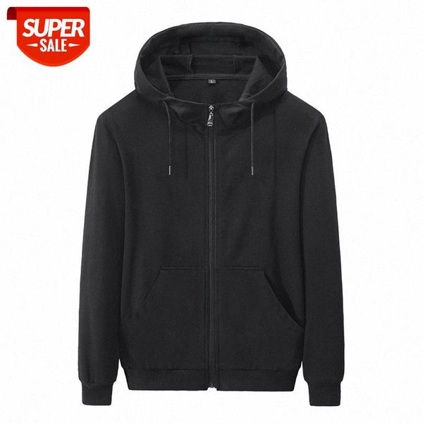 

sweater men's hooded jacket plus size sports casual clothes #qa31, Black