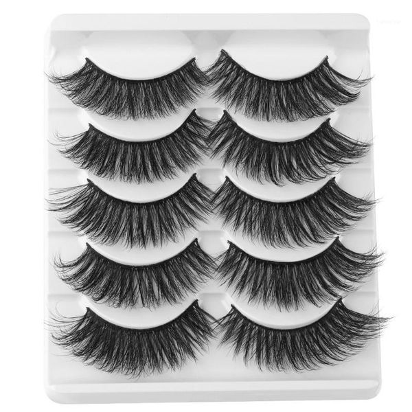 

pairs 3d mink hair wispies fluffy false eyelashes reusable natural long fake eye lashes cruelty-z series1