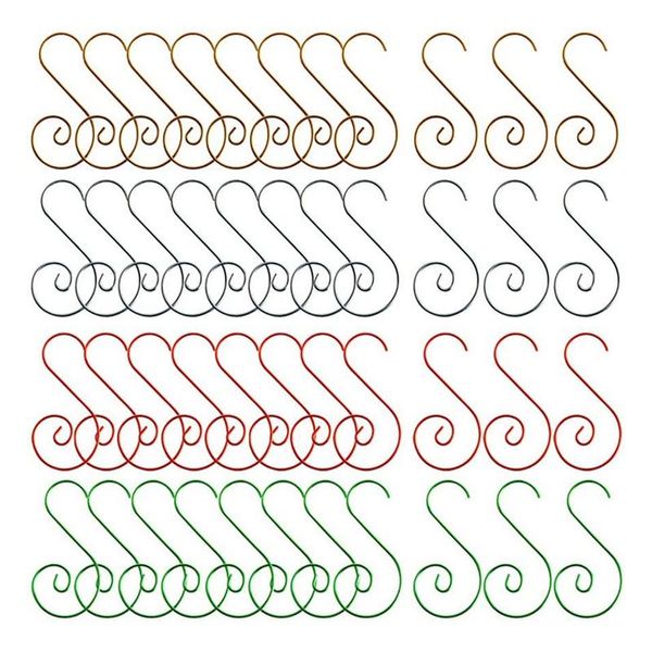 

hooks & rails christmas ornament 160 pcs colour tree hangers great for decorations