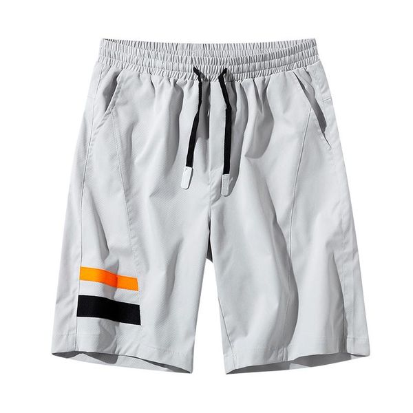 

men's shorts summer 2021 loose elastic waist straight casual comfortable breathable beach men drop, White;black