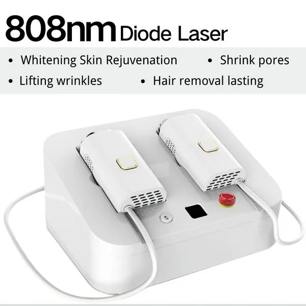 Мини-диодный лазер для домашнего использования 808Nm Безболезненный свет для удаления волос Sheer Diode Beauty Lazer