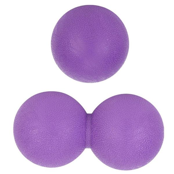

fitness balls 2pcs muscle relaxer ball portable creative practical durable massage lacrosse therapy roll