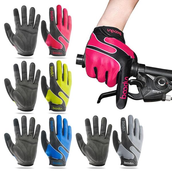 

ski gloves boodun full finger bicycle touchscreen outdoor sport breathable training anti slip for riding lifting