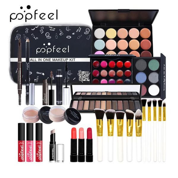 

makeup set female beginner student novice full of light gift 20pcs nail art kits