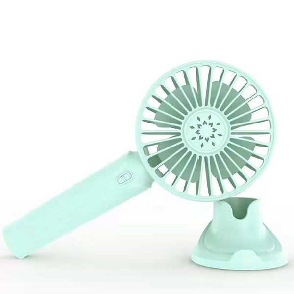 

electric fans handheld portable mini personal fan usb rechargeable battery with base mobile phone bracket 3 modes for office outdoor travel