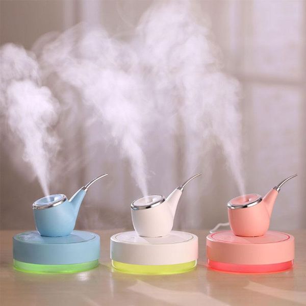 

fragrance lamps creative smoke pipe humidifier exotic night light usb home mini for office room car