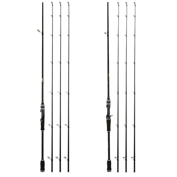 

boat fishing rods pole carbon lure rod three slightly ml m mh adjustable handle straight super hard long s