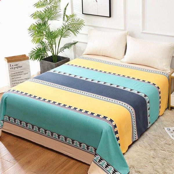 

sheets & sets 1pcs 100% polyester bed sheet set suitable for summer cool and soft 2021 romantic style color multiple choices