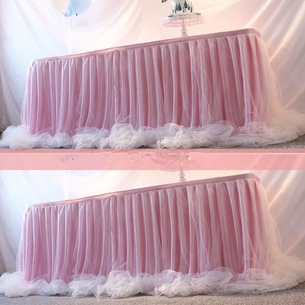 

tulle tutu table skirt for party wedding home decoration birthday / baby shower