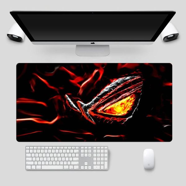 

mouse pads & wrist rests republic of gamers pad rubber large 60x30cm gaming mousepad otaku durable locking edge soft lapcomputer mat