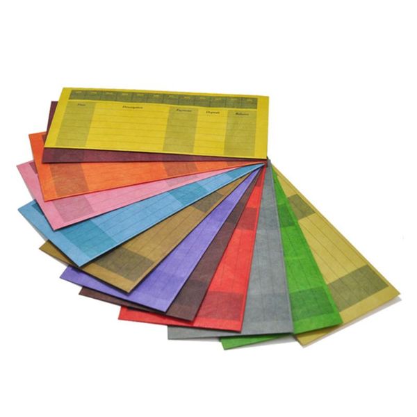 

cash budget storage envelope practical 12 colour waterproof plan gift wrap