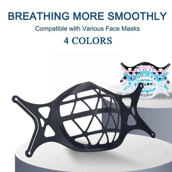 

eyebrow tools & stencils 3d mouth mask support breathing assist help inner silicone breathable valve bracket holder food grade cushion j0i9