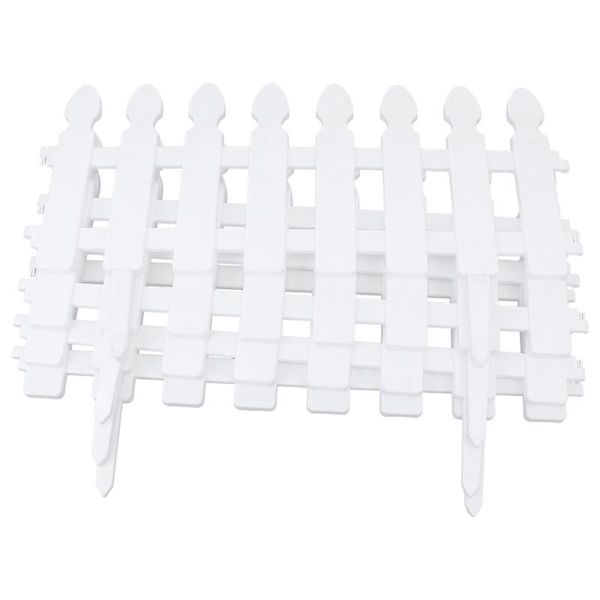 

fencing, trellis & gates 4pcs lawn fence home border edging garden grass