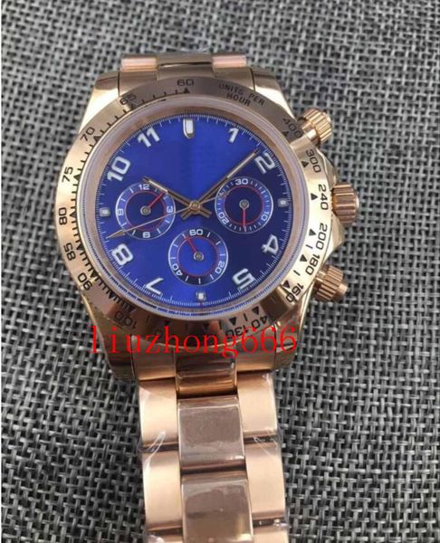 

classic men's automatic mechanical watch size 40mm winding movement 316 fine steel watchband sealing waterproof sports mecha, Slivery;brown